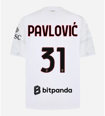 AC Milan Strahinja Pavlovic #31 Udebanetrøje 2026-27 Kortærmet